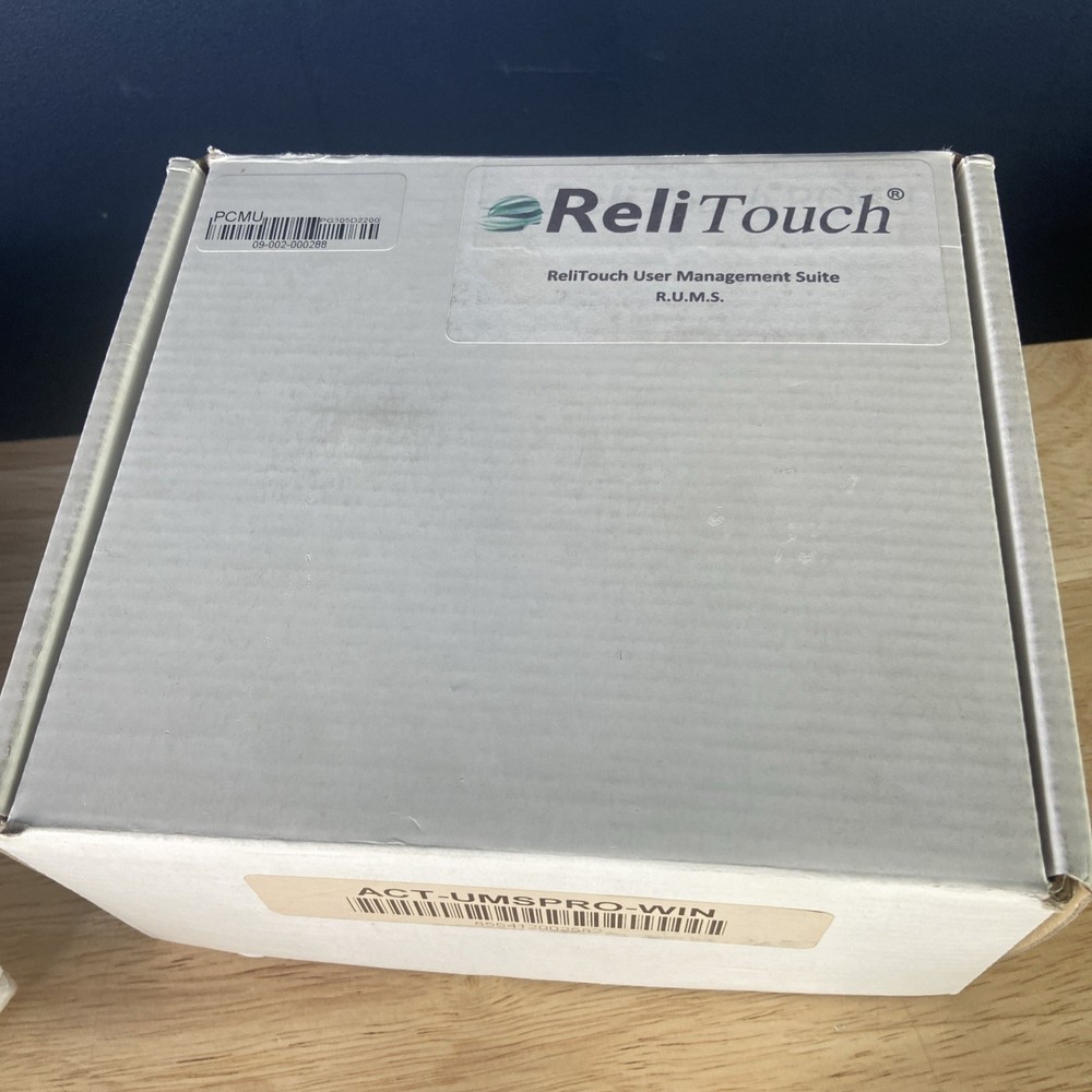 ReliTouch User Management Suite - Actuator fingerprint scanner for PC