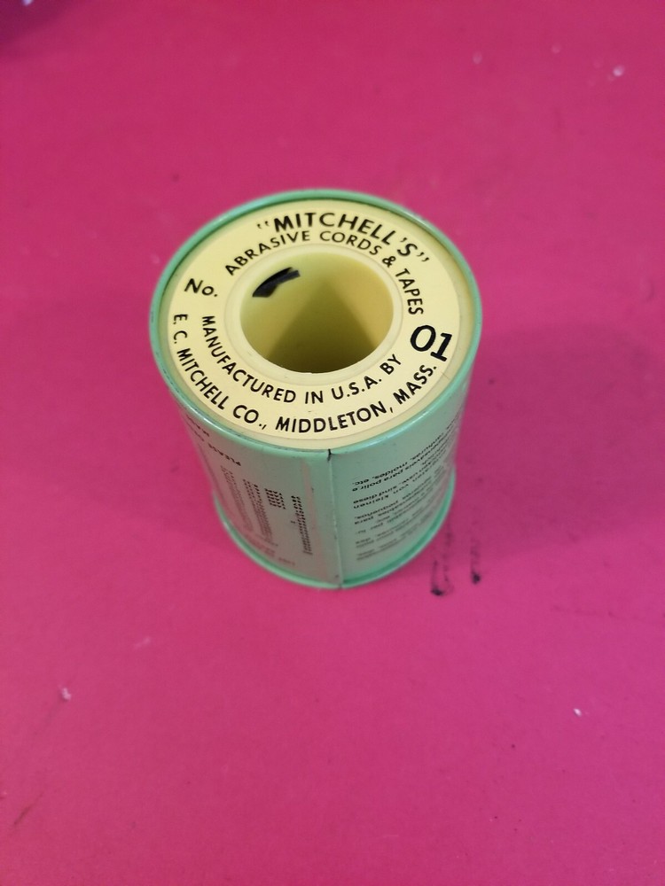 MITCHELLS ABRASIVE CORDS & TAPES 01 (NOS) -FREE SHIPPING-