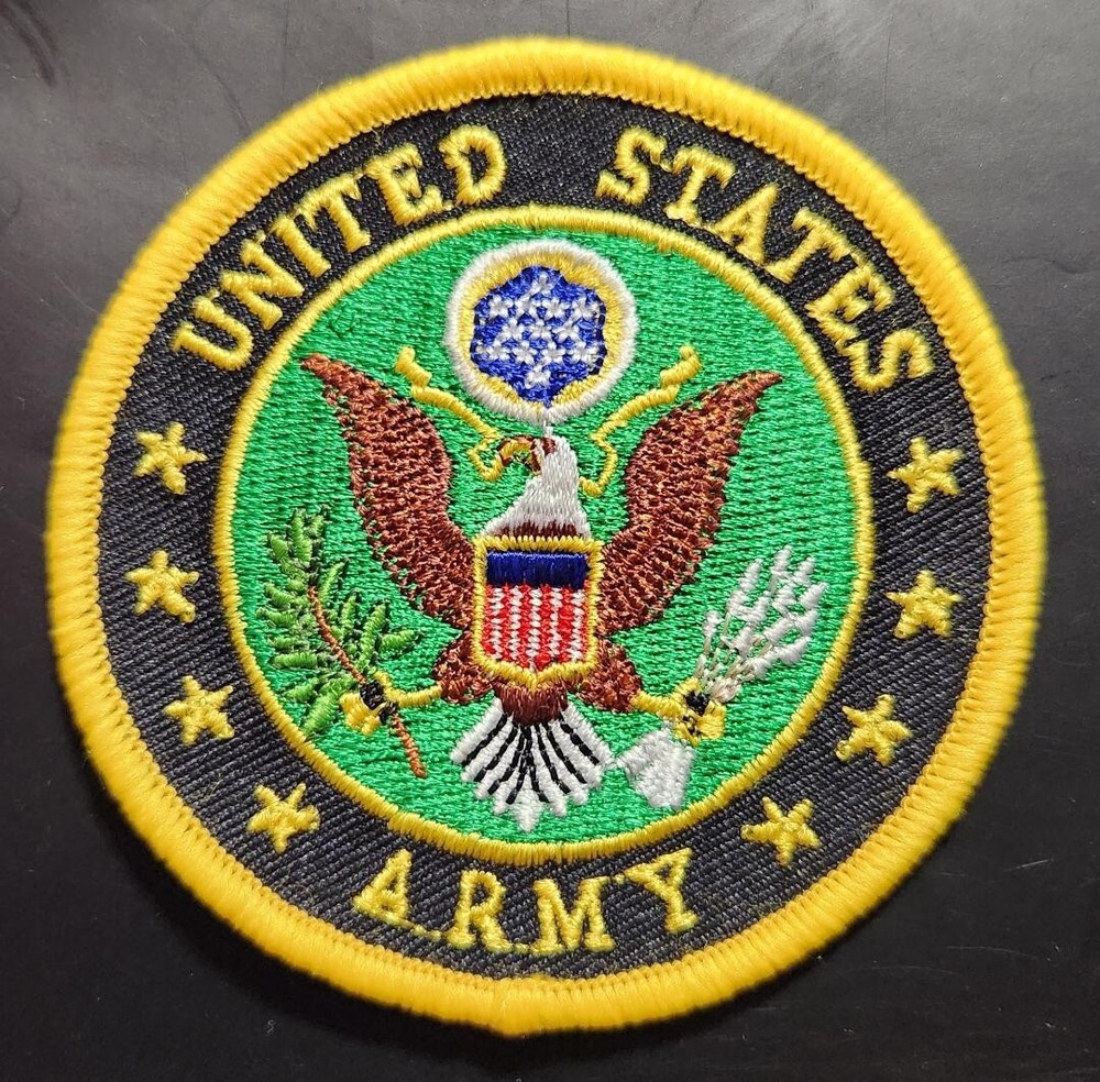United States Army -  3" Round Embroidered Patch