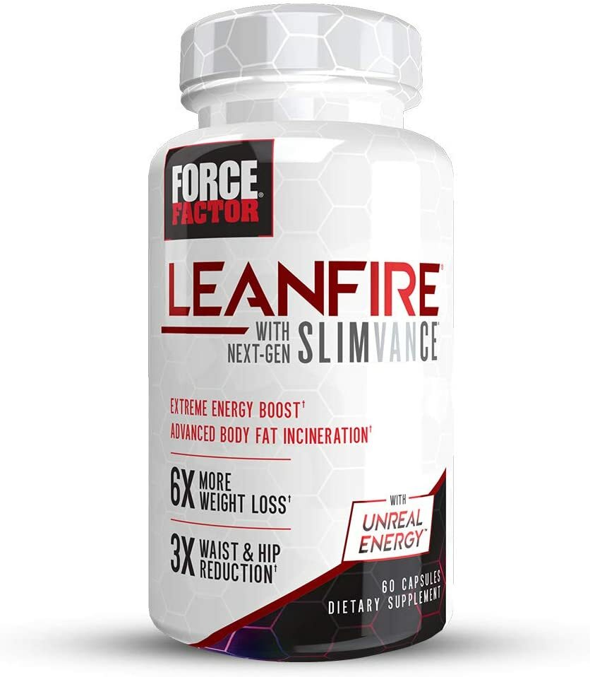Leanfire with Next Gen Slimvance Thermogenic Fat Burner 3 Bottle Value Pack
