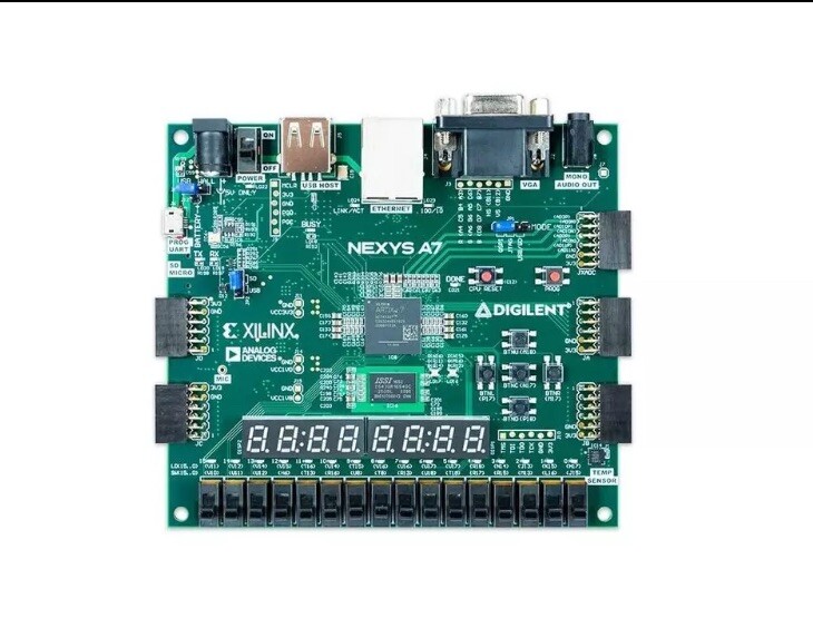 Digilent Nexys A7-100T - FPGA Trainer Board Recommended for ECE Curriculum New