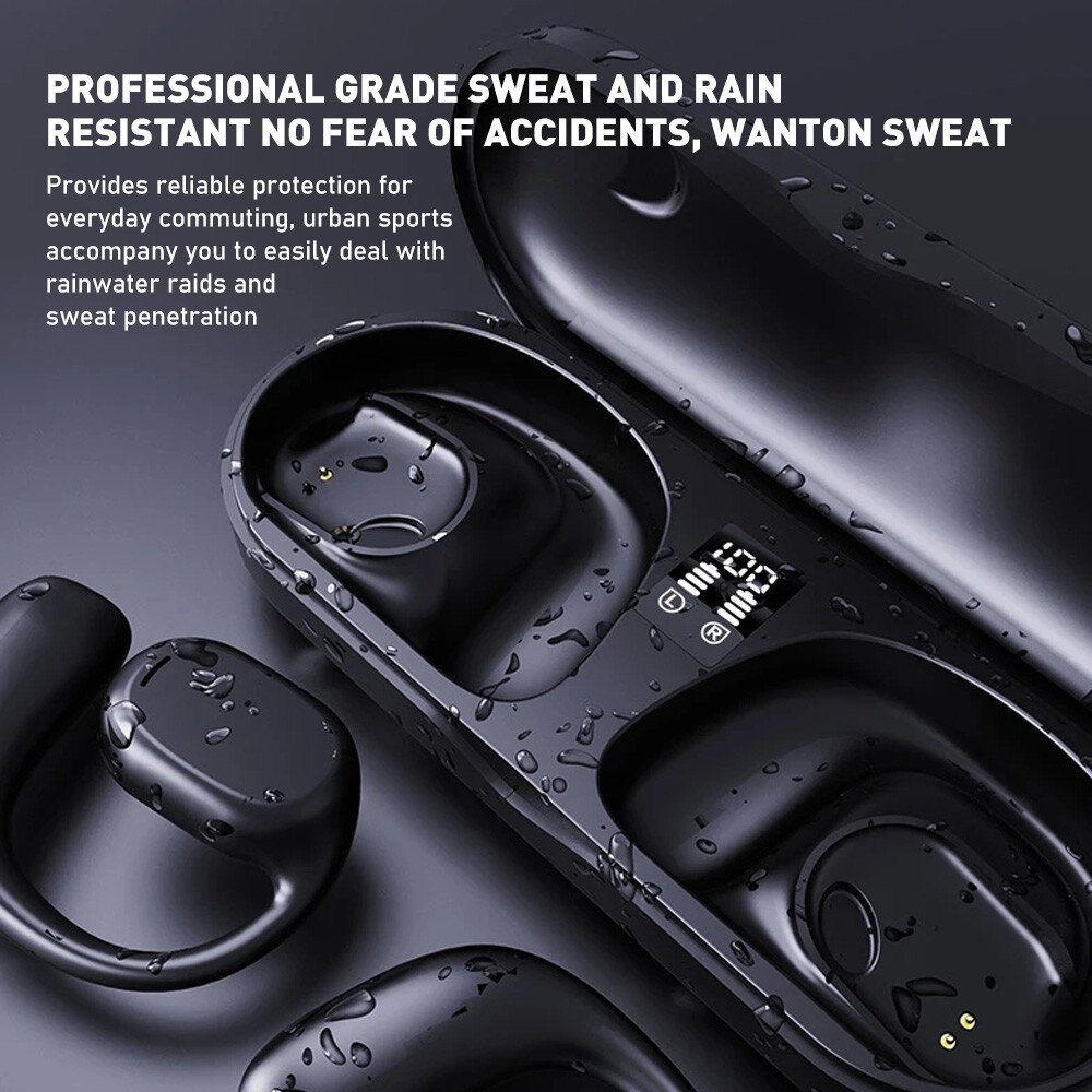 DUDAO U17H Wireless Bluetooth 5.3 Headset OWS Earphone Stereo Headphone Ear Hook