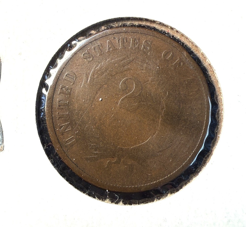 1872 2ct PC, VG. (15505) Key Date