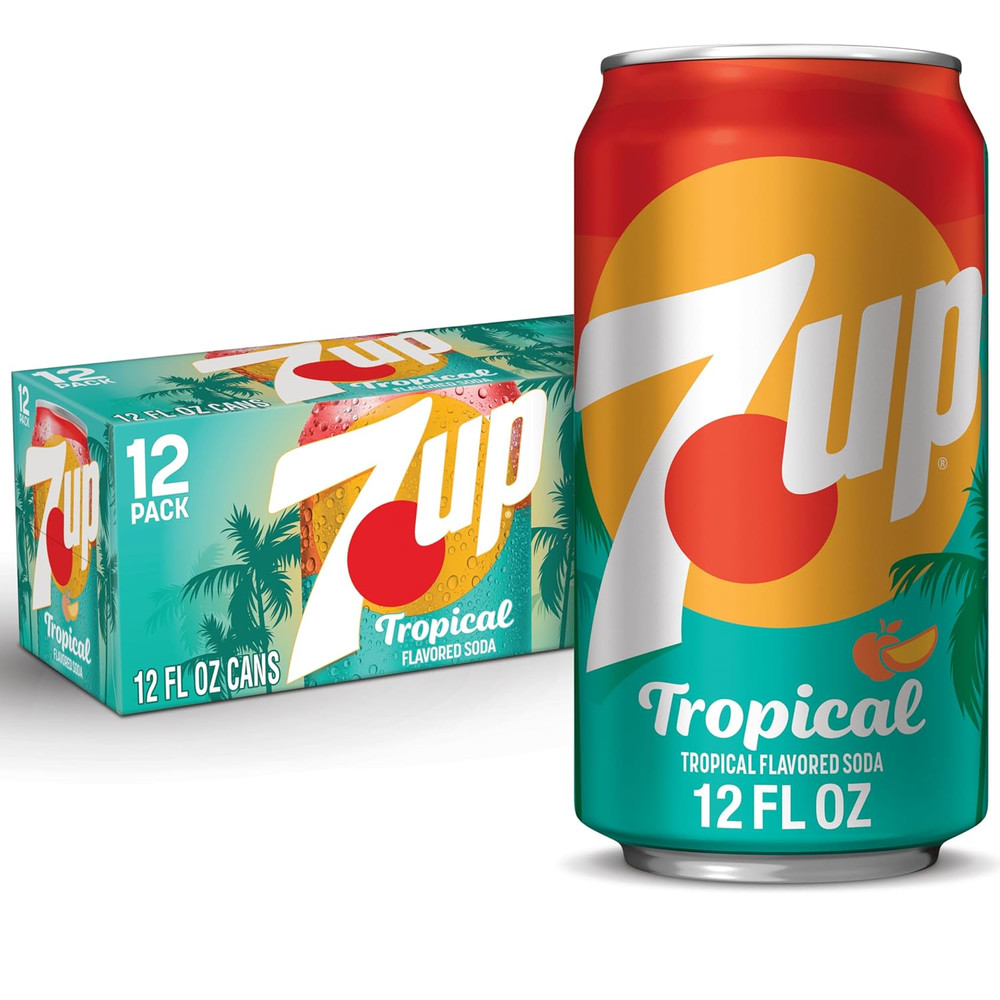 Tropical Soda, 12 Fl Oz Cans, 12 Pack