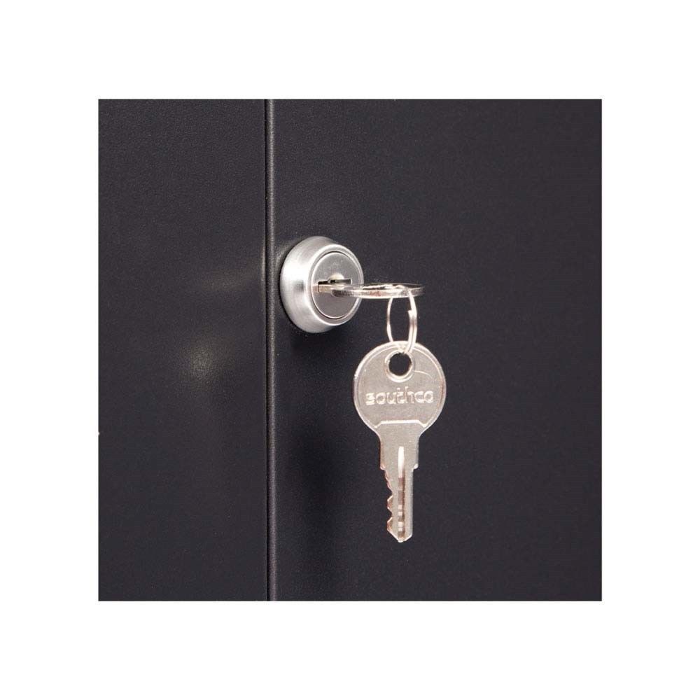 Kendall Howard 27U LINIER® Cabinet Solid/Vented Doors 24" Depth 3106-3-024-27