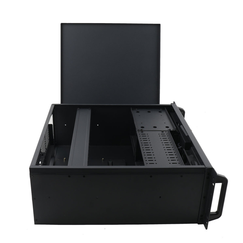 4U Server Cabinet Case Server Chassis Rackmount Server Case 7 x 3.5 HDD Drive US