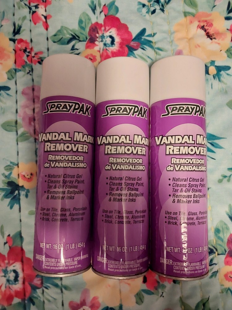 SprayPak-Vandal Mark Remover 3-Pack