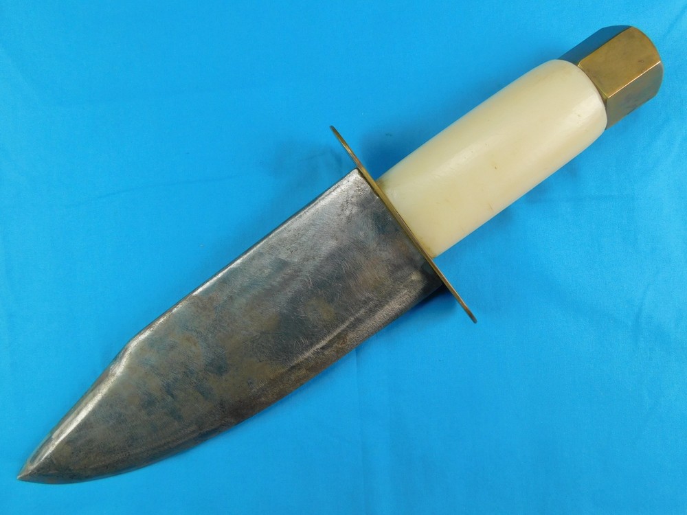 US Custom Made Handmade Large & Heavy Bowie Knife
