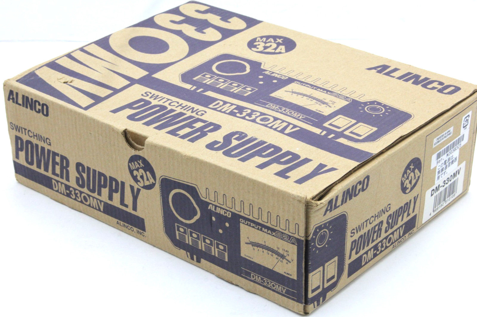 ALINCO DC DM-330MV Stabilized Power Supply 32A + Box Excellent Cond.