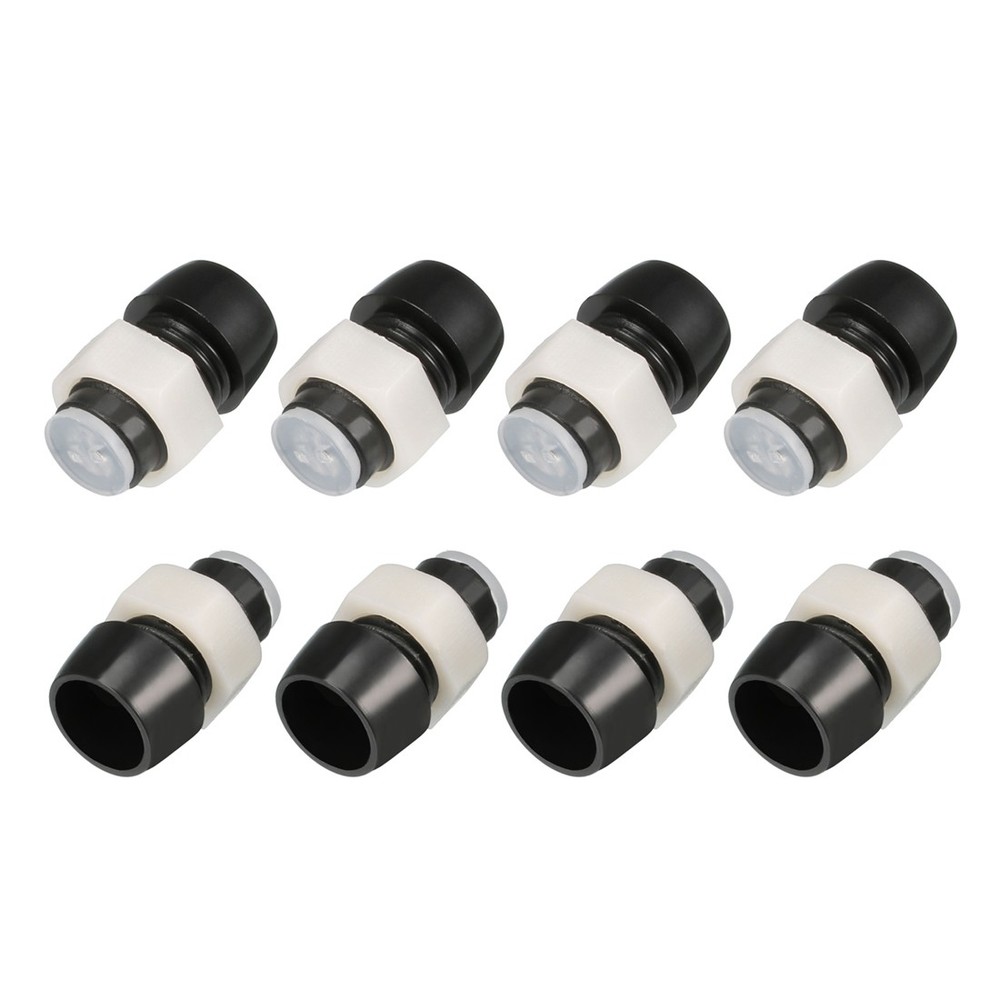 50PCS 5mm LED Lamp Holder Plastic Chrome Plated