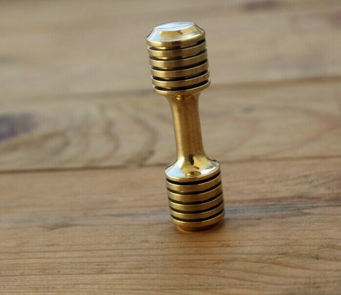 5 Disc Knucklebone, Brass Knuckleroller game, Unique Skill Toy