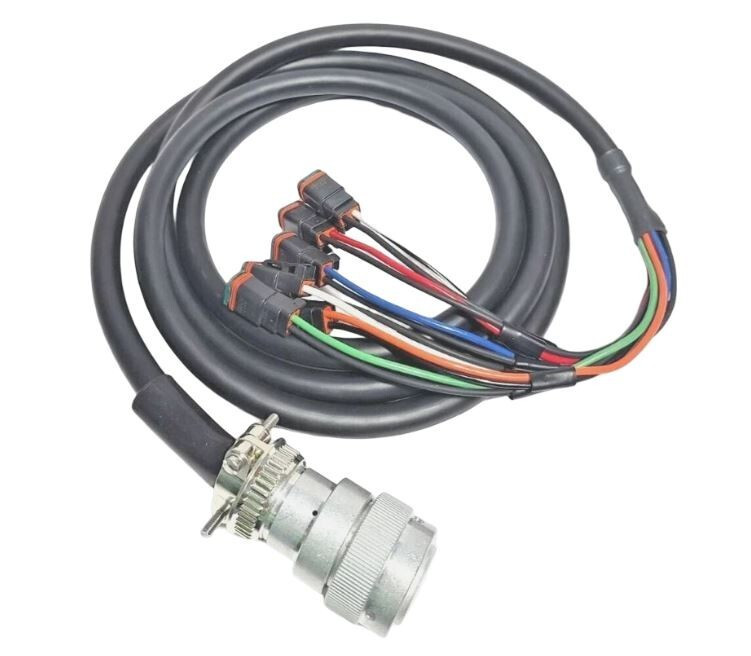 Skid Steer Aux Control Harness 14 Pin 8'- 6 Function (Deutsch)