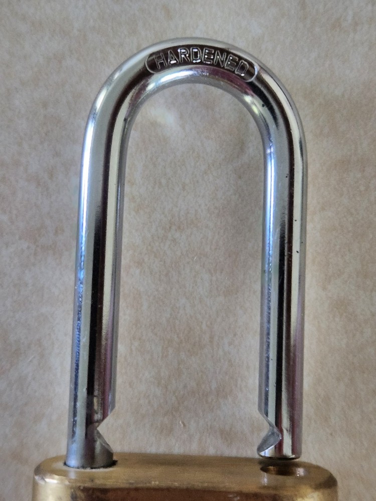 Master Lock 175 Set-your-own Combo Lock 4" Hardened