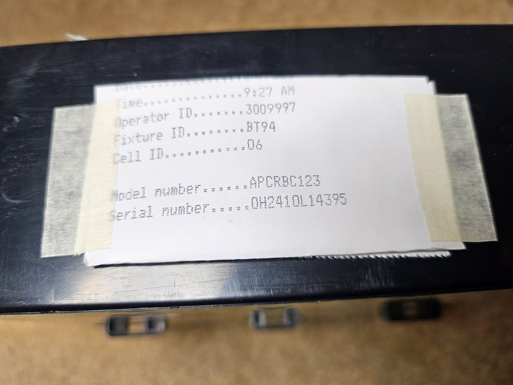 APC UPS Battery RBC123