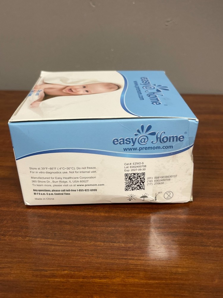 easy @ Home Ovulation Test, 50 cups & 50 Ovulation Tests. Exp: 06/2027