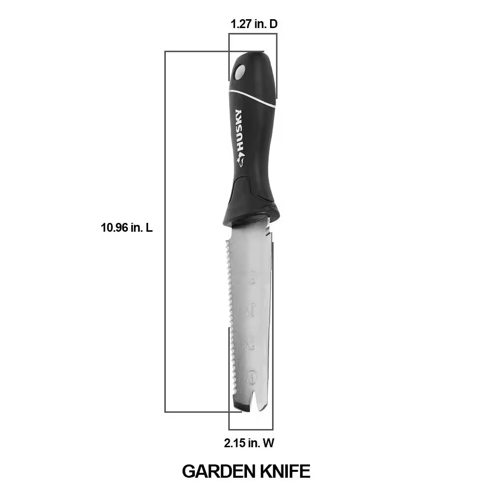 11.25 In. Multi-Function Stainless Steel Garden Knife