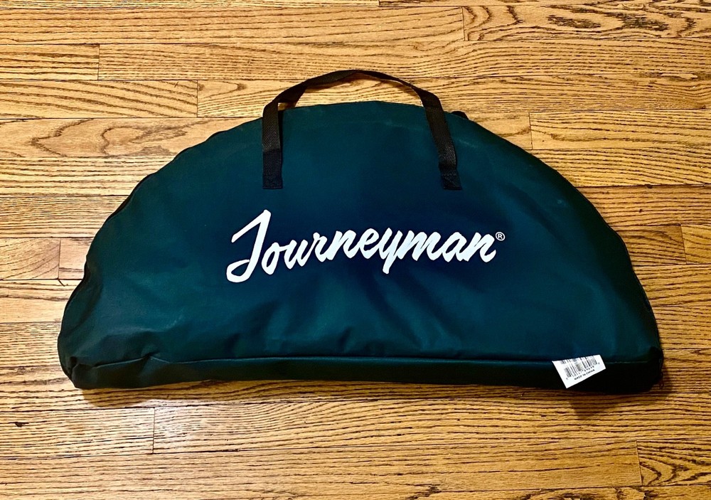 Jorneyman Folding Camping Canvas Table Two Tier 4 Mesh Cup Holders