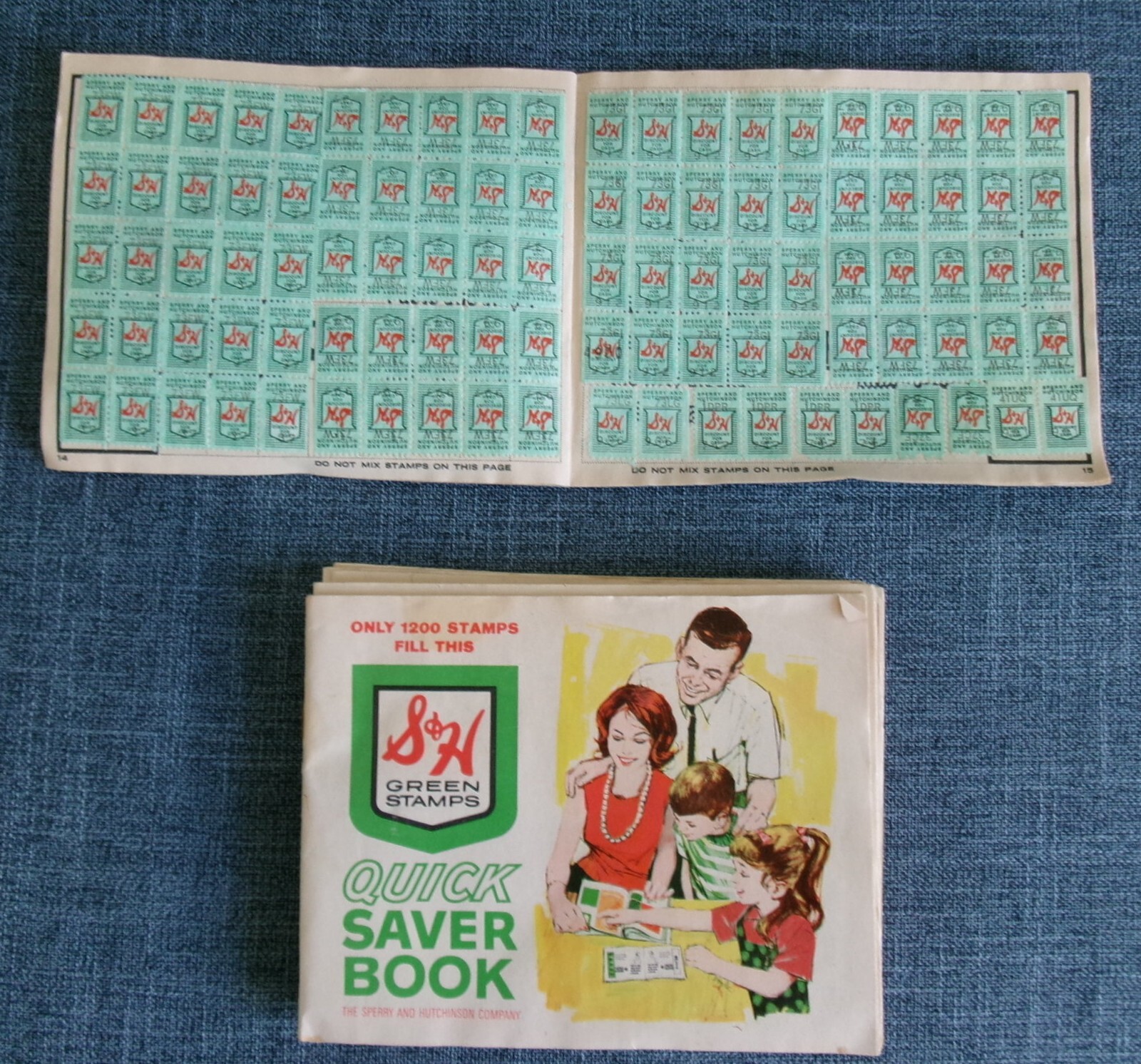 S&H Green Stamp Accumulation