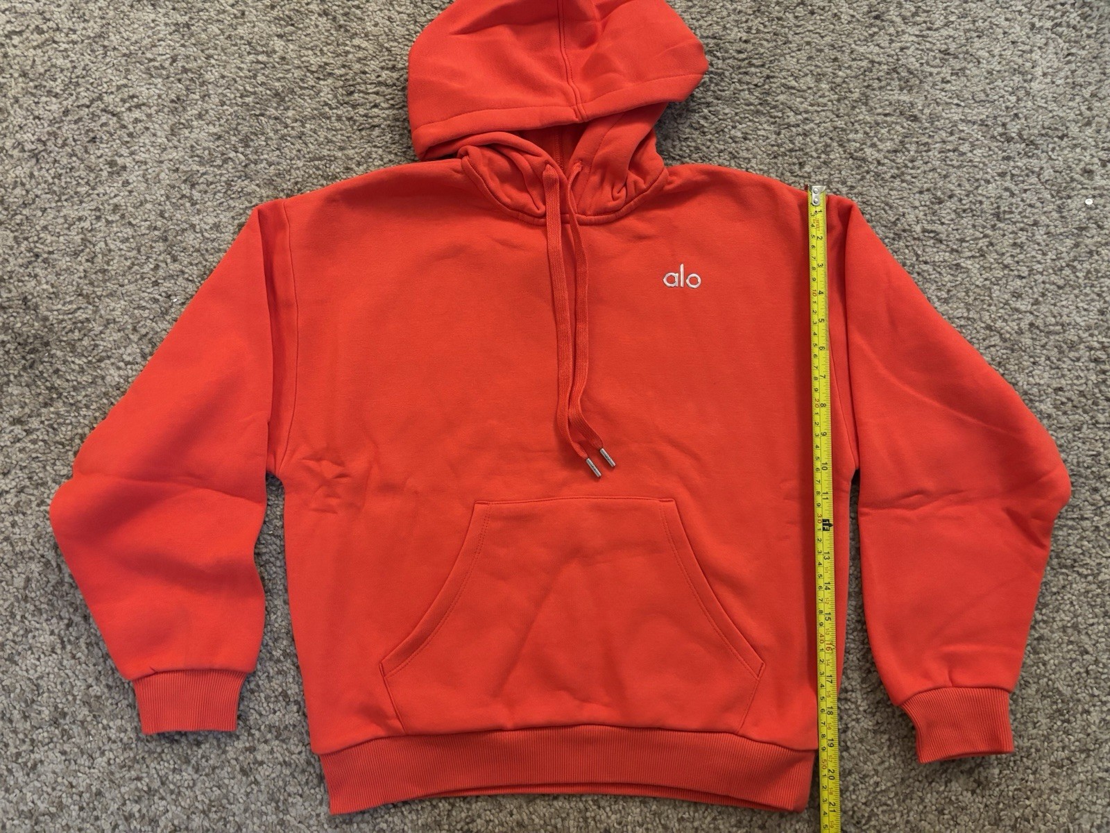 Alo Accolade Hoodie - Bright Red (Size Extra Small XS)