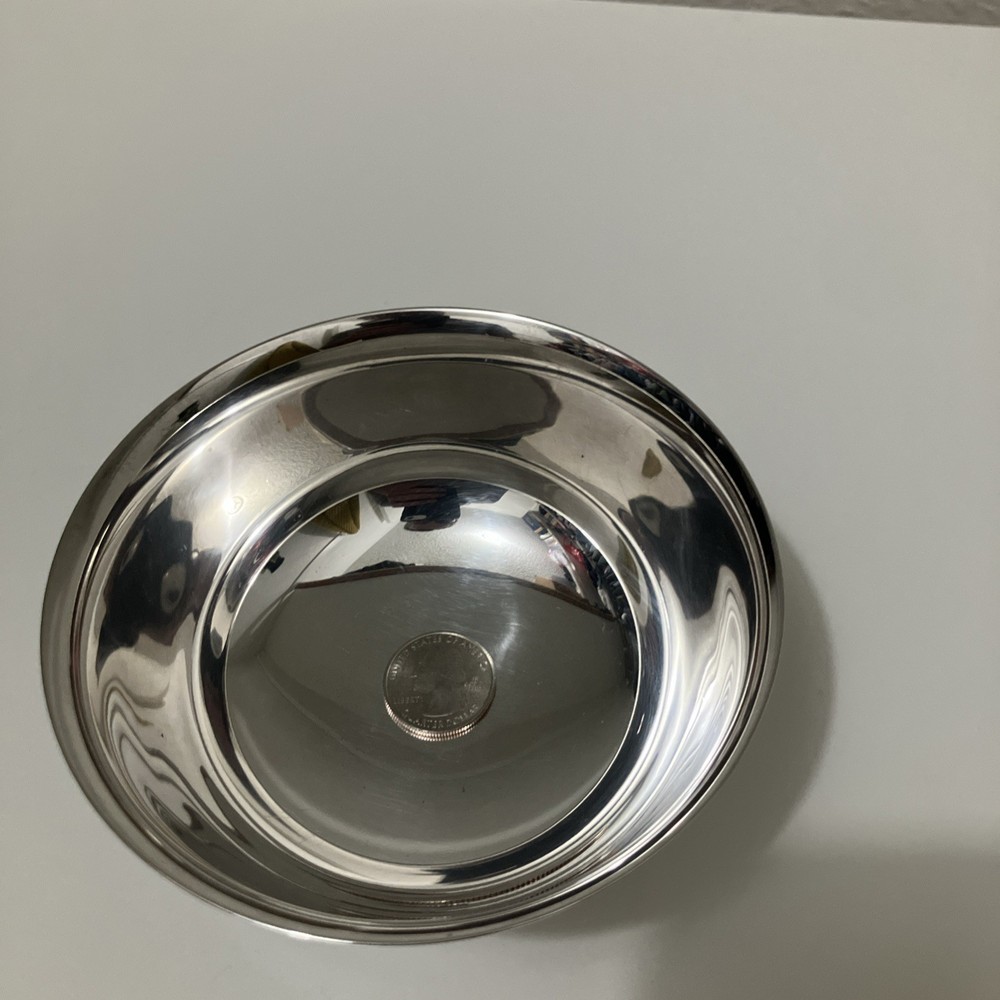 Vintage Gorham silverplate footed bowl, marked E.P. YC778