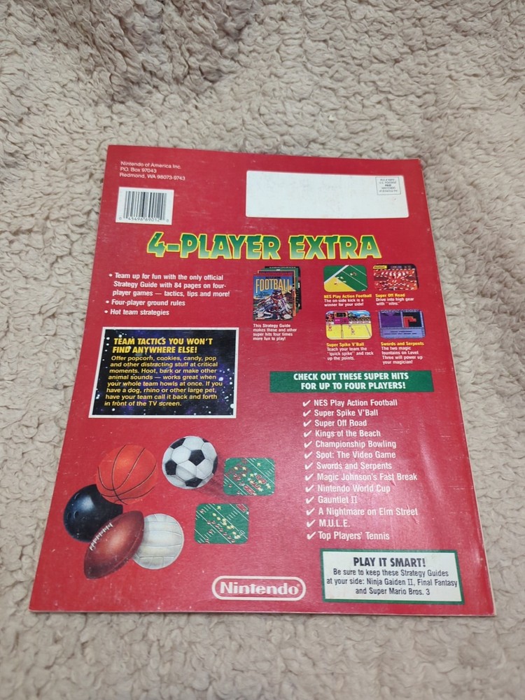 Nintendo/ Nintendo Power Strategy Guide. 4-player Extra