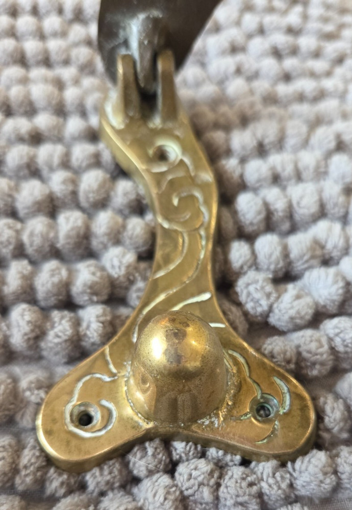 Vintage Solid Brass Seagull Door Knocker