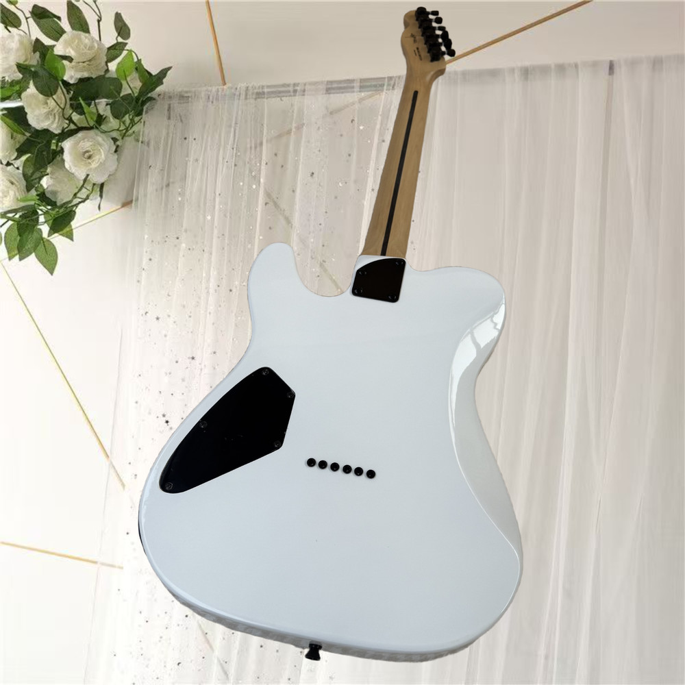 エレキギター、新品、色白黒2色、送料無料、空輸、高品質、音質優美、6弦