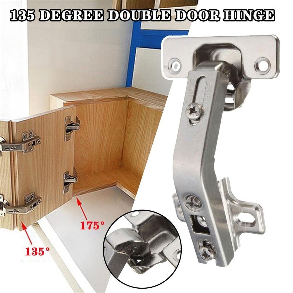 Convenient Hinges for Kitchen Cabinets Corner Design Beautiful Appearance