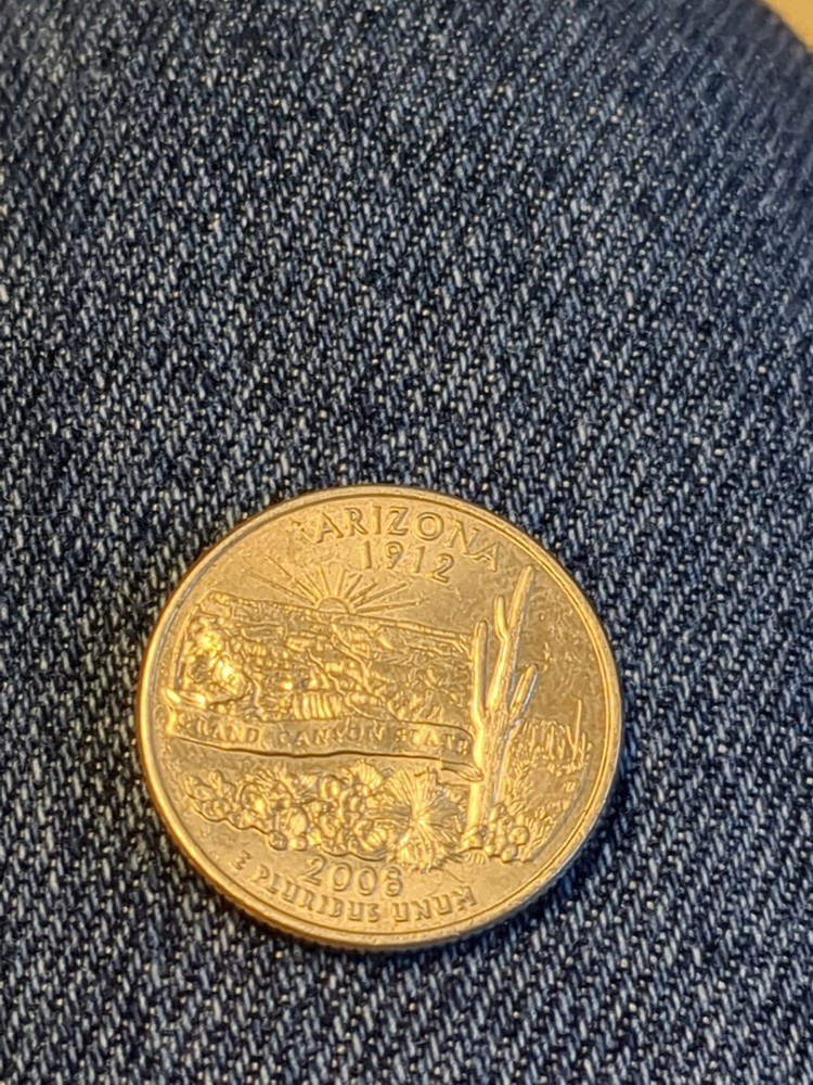 2008 P Arizona State Quarter #A14