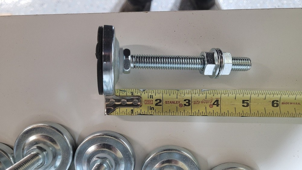 (16) Rockler 1/2" - 5" Self-Leveling Feet