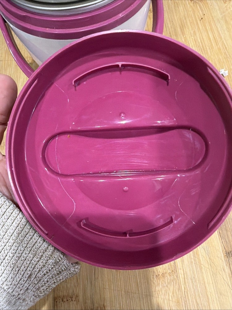 Purple Mini crock pot for home or work *