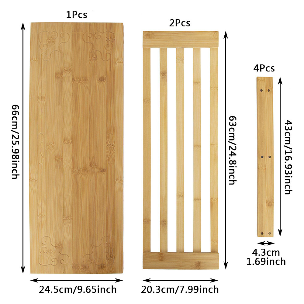 3 Tiers-15 Pairs Bamboo Shoe Rack Shoe Storage Organizer Stand Shoes Shelves USA