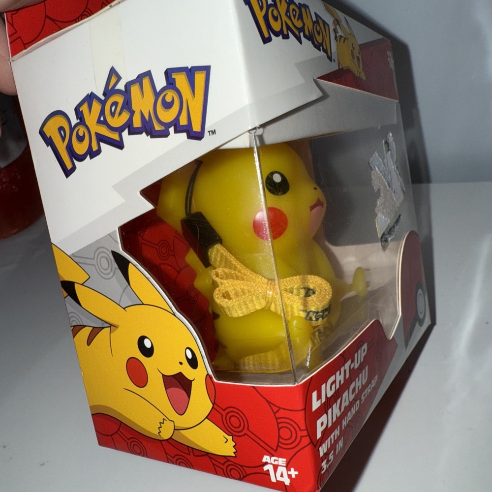 Pokémon Pikachu 3.5" Light-Up Figure with Hand Strap