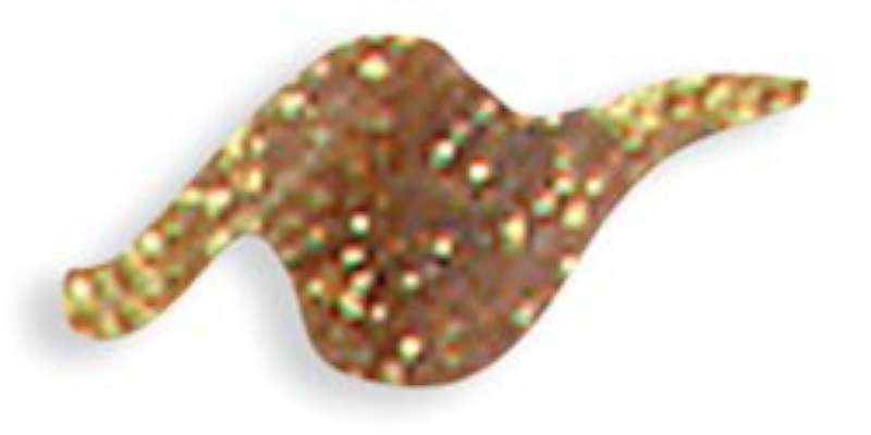 Scribbles 3D Fabric Paint 1oz Glittering - Gold
