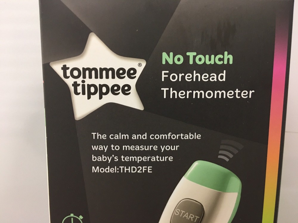New Tommee Tippee No Touch Forehead Thermometer For Baby - Fast 2 Second Reading