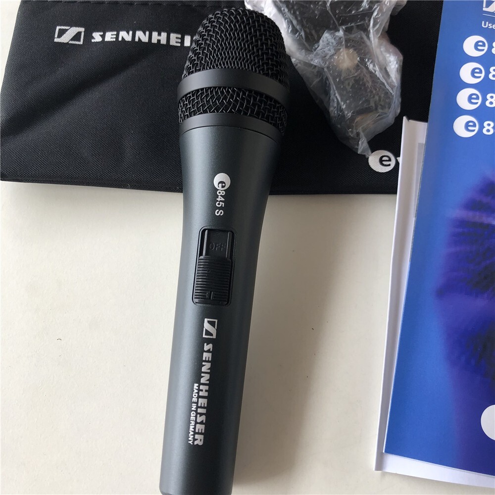 Opened Sennheiser e845-S Dynamic Super-Cardioid Vocal Microphone with Switch