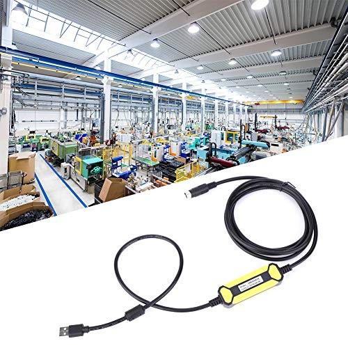 Programming Cable Data Cable Fit for FX1S/1N/2N/3U FX Series PLC USB-SC09-FX