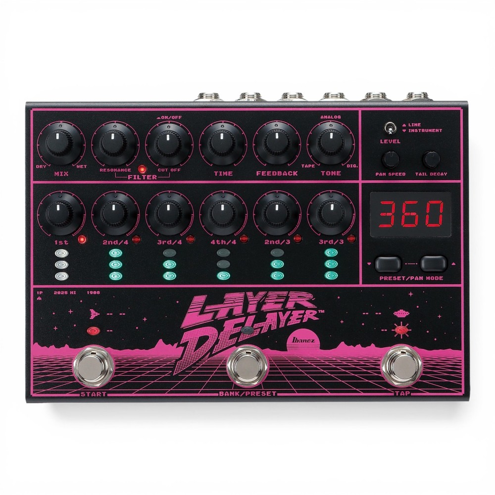Ibanez LD303 Layer Delayer Multi Head Delay Pedal