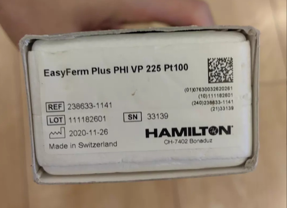1pcs EasyFerm Plus PHI VP 225 Pt100 238633-1141 pH Electrode