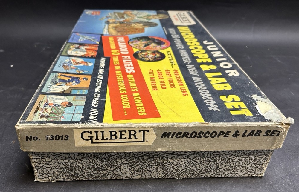 Gilbert Junior Microscope And Lab Set No. 13013