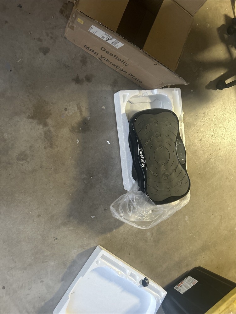 Deefielly Waver Mini 200W Vibration Exercise Machine - Black