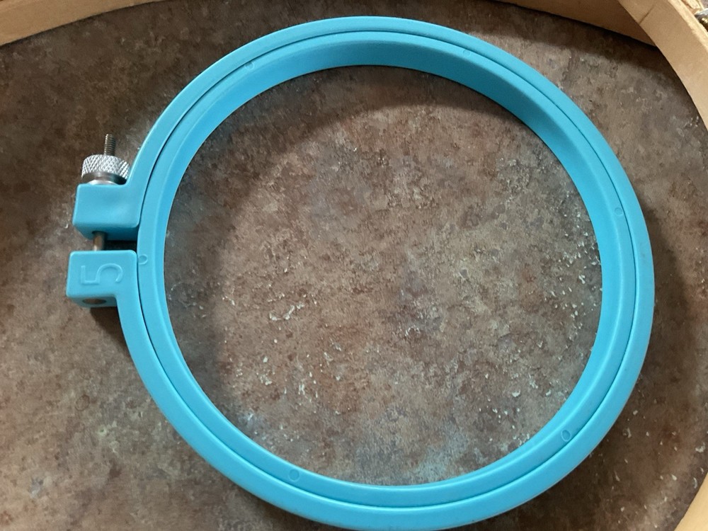 Embroidery Hoops Three Different Sizes Two Wood One Plastic