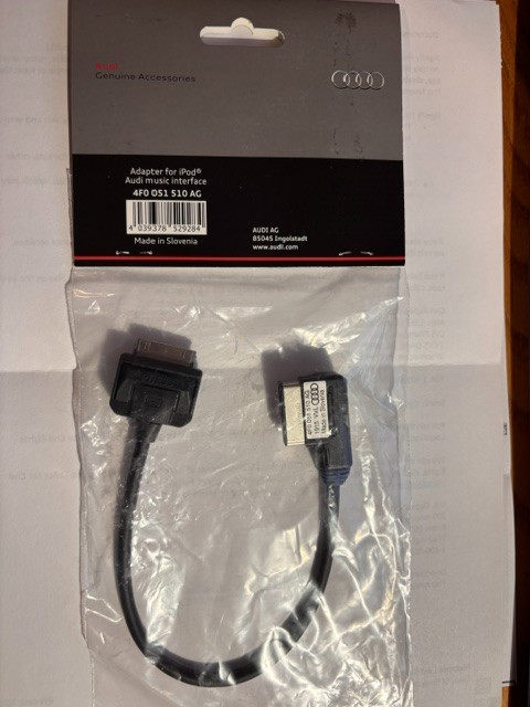 Genuine Audi Music Interface Cable 4F0051510AG