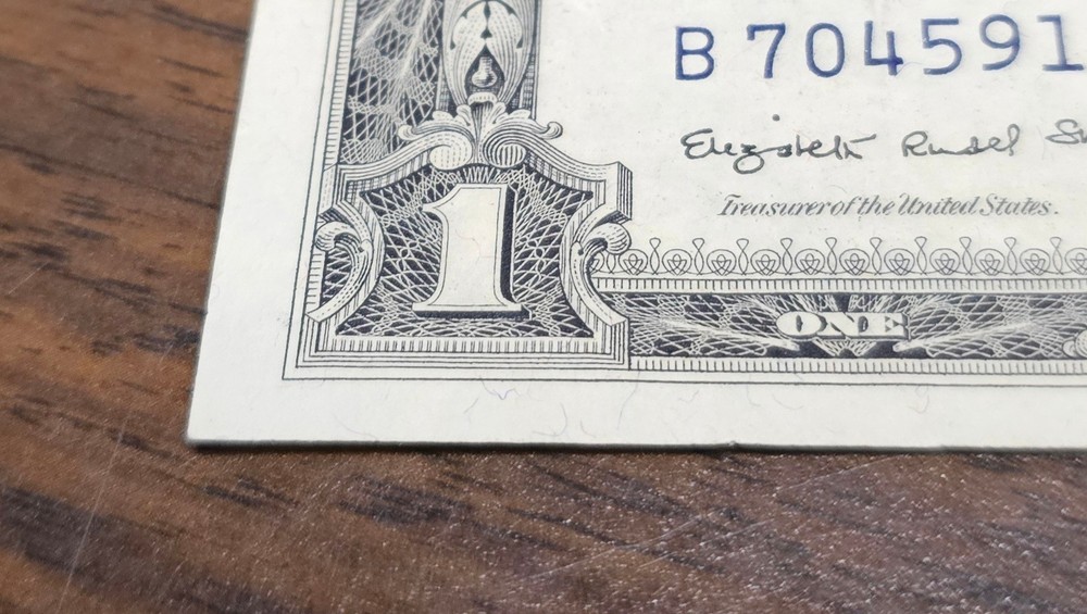 1935-G $1 Silver Certificate UNC as Pictured