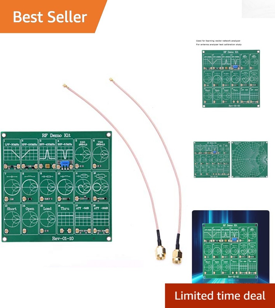 Lightweight VNA  Module Board - 18 Integrated Functional Calibration Tools
