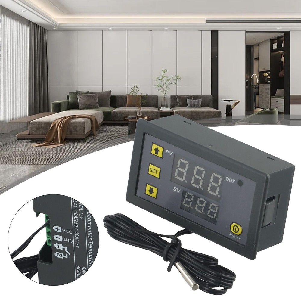 Heat Cool Equipment Thermometer Relay Temperature Controller Regulator