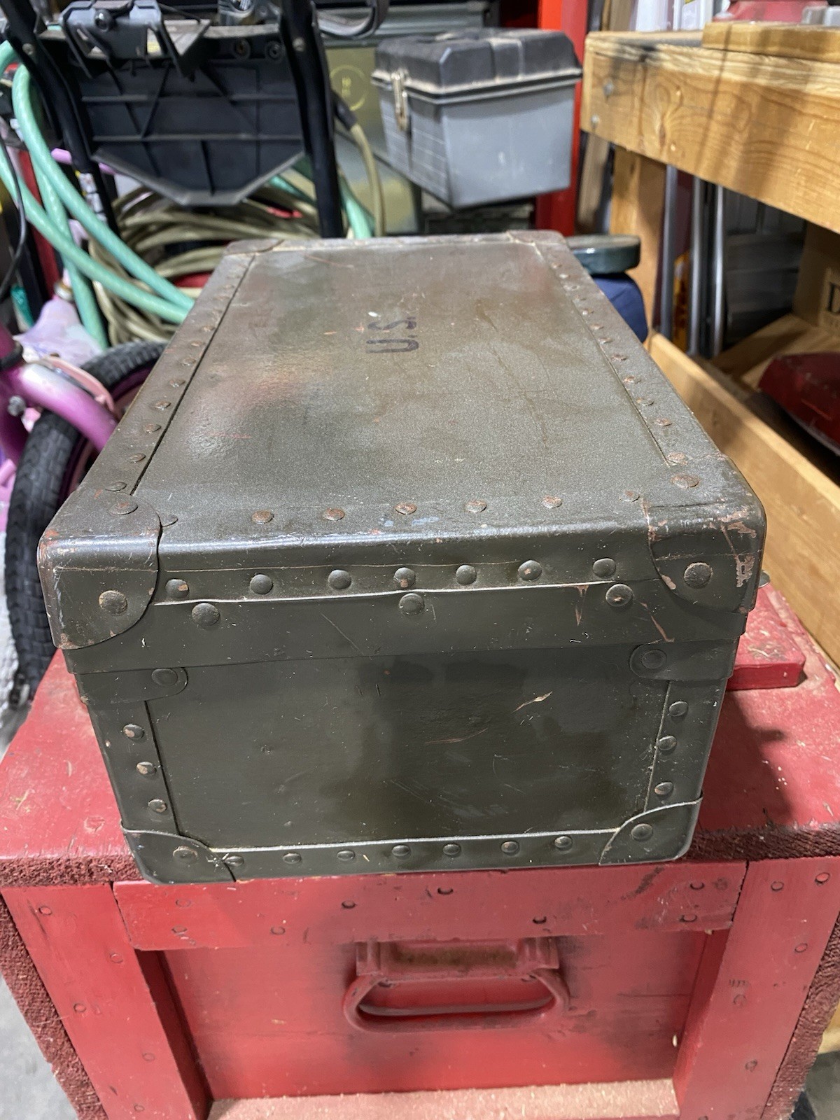 US Army Barber Kit Case NSN 3590-00-058-1837