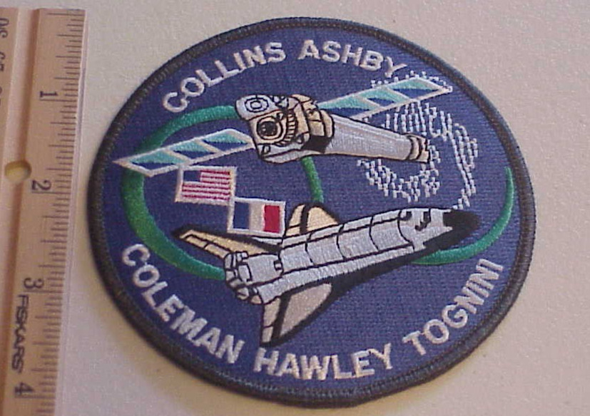 VINTAGE NASA SPACE SHUTTLE PROGRAM ASTRONAUT PATCH COLLINS ASHBY TOGNINI  NEW