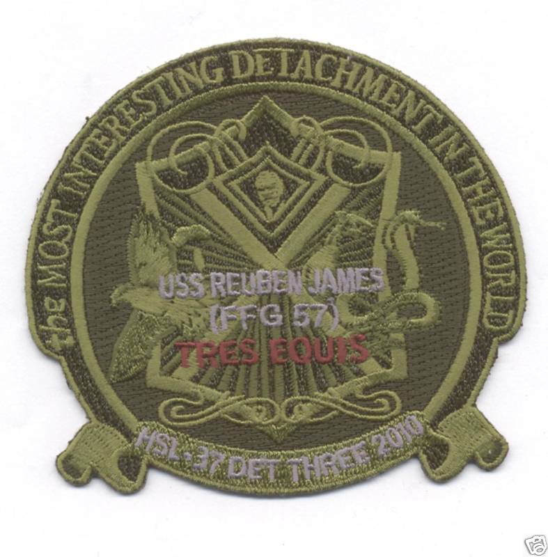 HSL-37 DET THREE 2010 #2 patch