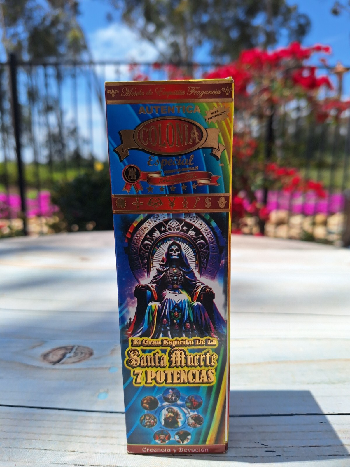 Colonia 3.3fl Natural Spray Espiritu de la Santa Muerte 7 Potencias Religion